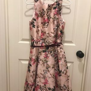 Ted Baker floral print midi dress UK size 3
